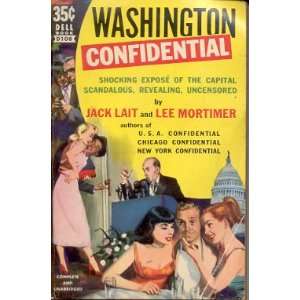  Washington Confidential Jack; Mortimer, Lee Lait Books