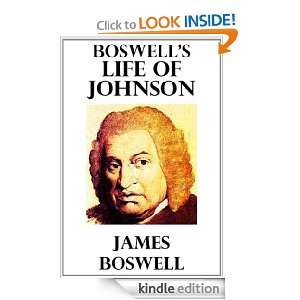 Boswells Life of Johnson James Boswell  Kindle Store
