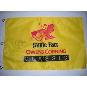 Natalie Gulbis Signed 2009 Jamie Farr Golf Pin Flag  