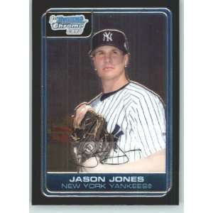  2006 Bowman Chrome Prospects #71 Jason Jones   New York 