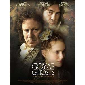  Goyas Ghosts Poster Danish 27x40 Javier Bardem Natalie 