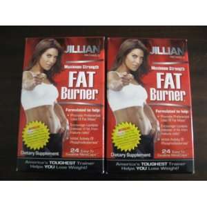  2 Boxes of Jillian Michaels Maximum Strength Fat Burner 48 