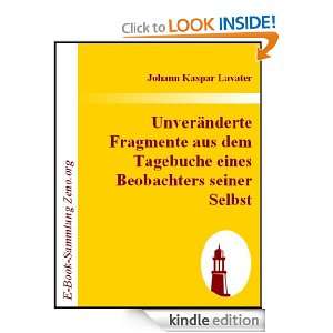   (German Edition) Johann Kaspar Lavater  Kindle Store