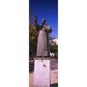 Statue of Pope John Paul II, Funchal, Madeira, Portugal Stretched 