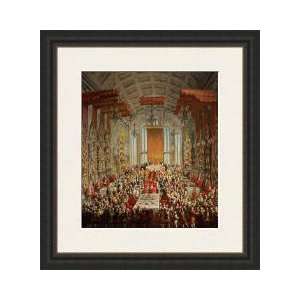  Coronation Banquet Of Joseph Ii In Frankfurt 1764 Framed 