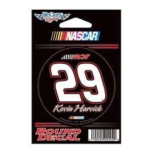 Kevin Harvick NASCAR #29 2011 3 inch Round Decal with Number