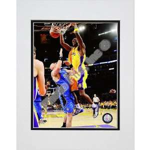 Lamar Odom Game One of the 2009 NBA Finals (#4) Double Matted 8 x 