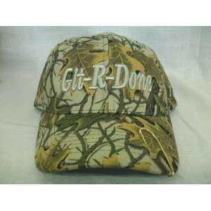  Git R Done Larry the Cable Guy Light Camo Hat Cap W/ Hook 