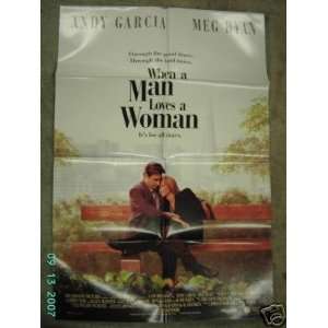  Movie Poster Meg Ryan When A Man Loves A Woman F8 