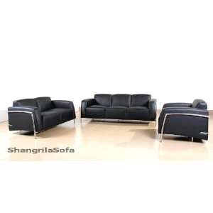 Le Corbusier Style with Flair Loveseat Brown Leather