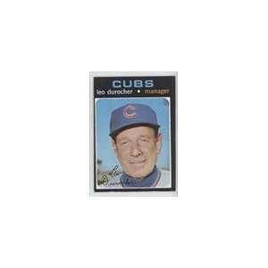  1971 Topps #609   Leo Durocher MG Sports Collectibles