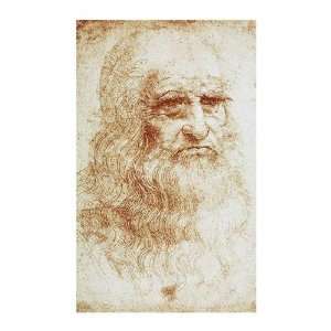  Leonardo Da Vinci   Self   Portrait Giclee