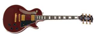  Gibson Les Paul Custom Electric Guitar, Wine Red Musical 