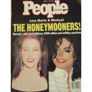 People Magazine Back Issue Lisa Marie Presley Michael Jackson The 