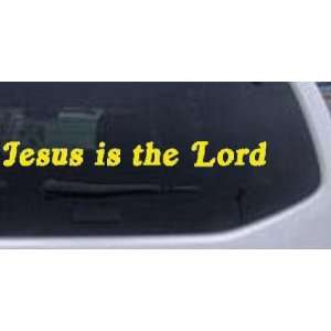  Jesus Is The Lord Christian Car Window Wall Laptop Decal 