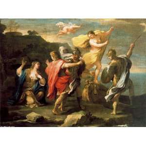 FRAMED oil paintings   Luca Giordano   24 x 18 inches   Rinaldo and 