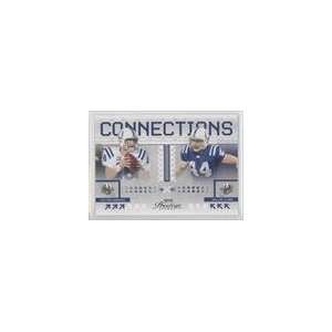   Connections #7   Peyton Manning/Dallas Clark Sports Collectibles