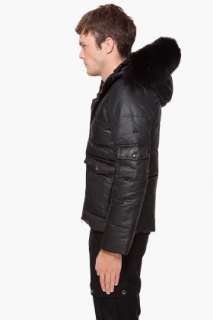 Pyrenex Premium Fox Fur Hooded Jacket for men  