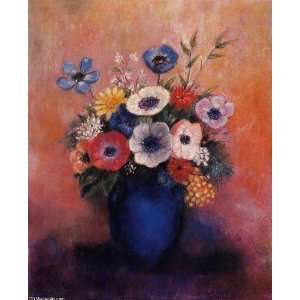  Hand Made Oil Reproduction   Odilon Redon   32 x 40 inches 