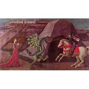 Hand Made Oil Reproduction   Paolo Uccello   24 x 14 inches   St 