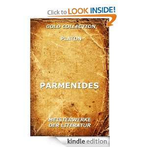 Parmenides (Kommentierte Gold Collection) (German Edition) Platon 