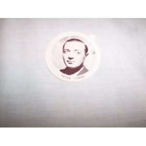 Peter Lorre Dixies Ice Cream Lid