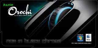 Razer Orochi Black Chrome Edition 4000DPI Bluetooth Laser Wired Gaming 