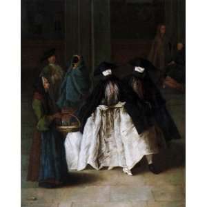 Hand Made Oil Reproduction   Pietro Longhi   24 x 30 inches   The 