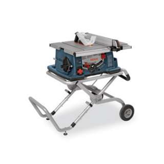 Bosch 10 in Worksite Table Saw w/ Gravity Rise Wheeled Stand 4100 09 