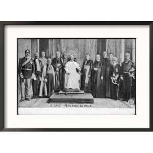  Pope Pius X (Giuseppe Sarto) Pope and Saint with His Court 