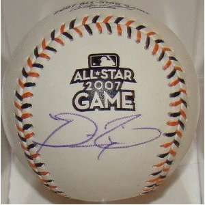Prince Fielder Autographed Ball   2007 ALL STAR PSA