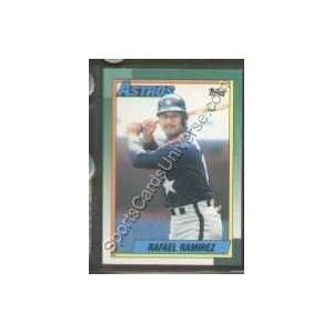  1990 Topps Regular #558 Rafael Ramirez, Houston Astros 