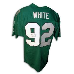 Reggie White Signed Jersey   with 198 Sacks Inscription