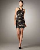 zoom phoebe couture mixed media crisscross dress oc312 t3ww2 