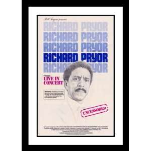 Richard Pryor in Concert Framed and Double Matted 20x26 Movie Poster