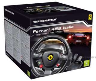 Thrustmaster Ferrari 458 Steering Racing Wheel for Xbox 360 and PC 