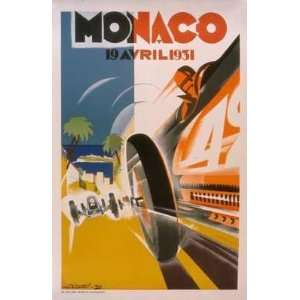  Monaco Grand Prix 1931 by Robert Falcucci. Best Quality 