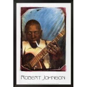  Robert Johnson   King of The Delta Blues Framed Art Framed 