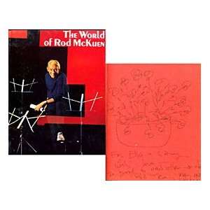  Rod McKuen Autographed / Signed The World Of Rod McKuen 