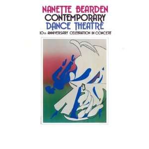 Bearden Contemporary Dance Theatre 10th Anniversary by Romare Bearden 