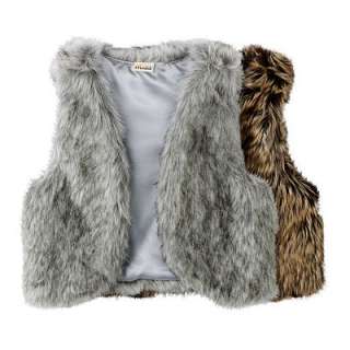 Mudd® Faux Fur Vest   Girls 7 16  Kohls