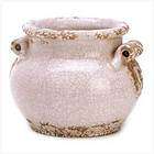 Antique style Urn Planter outdoor decor crackle look