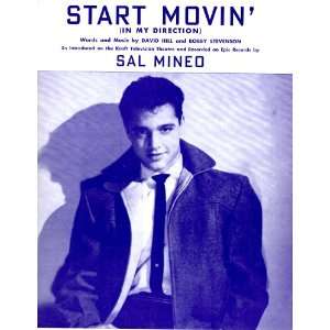 Sal Mineo.Start Movin (In My Direction).Sheet Music