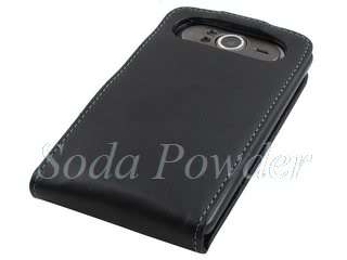 Flip Cover Leather Case Pouch for HTC HD7 (Black)  