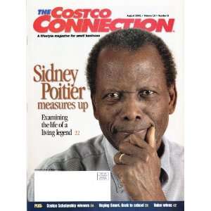  Sidney Poitier Cover Costco Connection Magazine August 