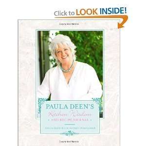  PaulaDeens Kitchen Wisdom and RecipeJournal byDeen Deen 