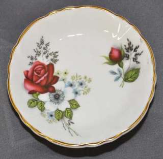 Princess House Hammersley Spode RED ROSE Butter Pat  