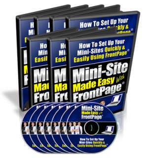 Mini Site Made Easy With FrontPage �