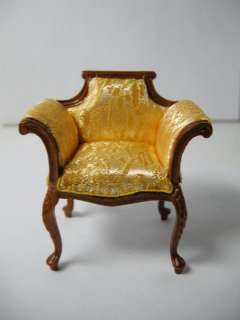 Dollhouse Famous Maker Furniture 1905 Arm Chair  