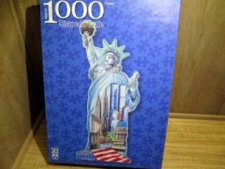 FX Schmid 1000 pc puzzle Statue of Liberty shaped  